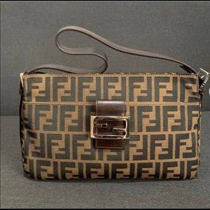 Vintage Fendi Zucca Baguette